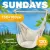 Гамак-качели Sundays ZC-CS007-2, белый