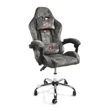 Игровое (геймерское) кресло Calviano Nero (dark grey plush)