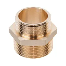 Ниппель латунный редукционный наружная-наружная 1 1/2"х1 1/4" AV ENGINEERING (AVE303018)
