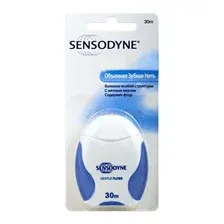 Нить зубная SENSOODYNE Gentle Floss объемная, 30 м