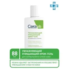 CeraVe (Цераве) Крем-гель увлажняющий очищающий для нормальной и сухой кожи лица и тела 88 мл