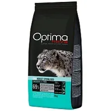 Корм Optimanova Cat Sterilised (Курица и рис) для кошек 2 кг