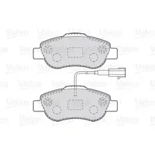 Тормозные колодки дисковые передняя ось VALEO 301015
