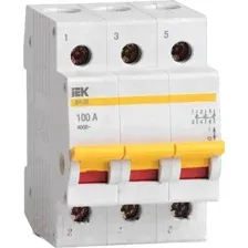 Выключатель нагрузки IEK ВН-32 3Р100А MNV10-3-100