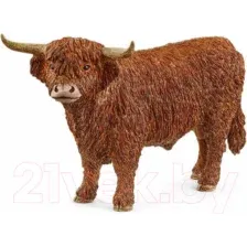 Фигурка коллекционная Schleich Бык породы Хайленд / 13919