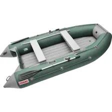 Надувная лодка Roger Boat Trofey 3500 (без киля, зеленый/серый)