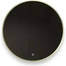 Зеркало EMZE Led с подсветкой и УФ-окантовкой D60 LED.UV.60.60.AUR (золото)