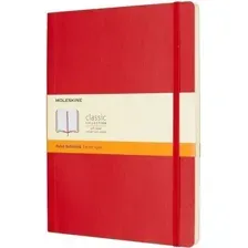 Записная книжка Moleskine Classic Soft Large QP616F2 (красный)
