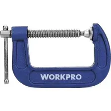 Струбцина Workpro 75мм WP232018