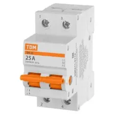 Выключатель нагрузки (мини-рубильник) ВН-32 2P 25A Home Use TDM SQ0211-0113
