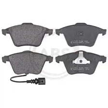 Тормозные колодки дисковые передняя ось A.B.S. 37613