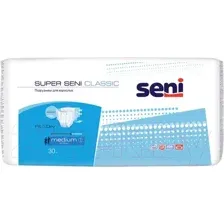 Super Seni Classic medium Подгузники для взрослых 30 шт