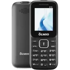 Кнопочный телефон Olmio A14 (черный)