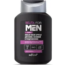 Лосьон после бритья Belita For Men Для кожи склонной к раздражениям без спирта (250мл)