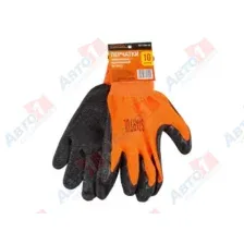 STARTUL ST7124-8 Перчатки нейлон, латексное рельефное покрытие, 8 р-р