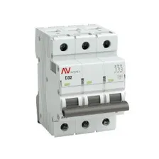 Выключатель автоматический AV-6 3P 32A (D) 6kA EKF AVERES