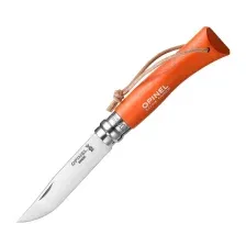Складной нож Opinel N°7 Trekking нержавеющая сталь (оранжевый)