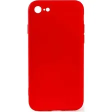 Чехол-накладка Case Coated для iPhone 7/8 (красный)