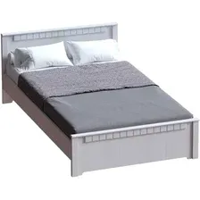 Кровать Мебельград Прованс 160x200 (бодега белая/патина премиум)