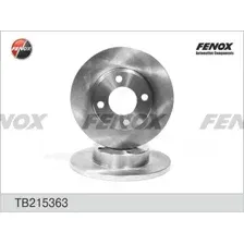 Тормозной диск FENOX TB215363 полный , передняя ось