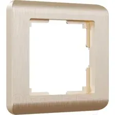 Рамка для выключателей и розеток Werkel W0012111 / a051284 (шампань)