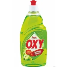 ROMAX Средство для мытья посуды "OXY" Зеленое яблоко, 900 гр