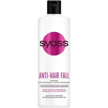 Бальзам Syoss Anti-Hair Fall для тонких волос склонных к выпадению 450 мл