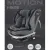 Детское автокресло MOWbaby Motion isofix UB616 (серый)