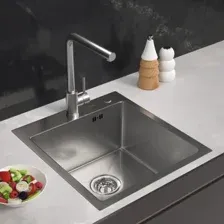 Кухонная мойка ARFEKA ECO AR 450*500 SATIN DECOR MILLET GRAINS