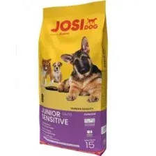Корм сухой JosiDog для собак, Junior Sensitive, 15 кг