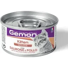 Gemon Kitten Mousse (Лосось и курицей) 85 г