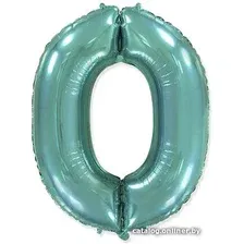 Воздушный шар LaRose цифра 0 Тиффани 102 см