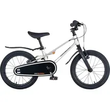 Детский велосипед Maxiscoo Shark Sport 16 2025 / MSC-SH1642 (серый жемчуг, разобранный, в коробке)