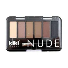 Палетка теней для век KIKI shadow Nude, тон 904, 2.76 г