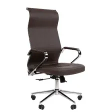 Кресло офисное Chairman 702 (экопремиум коричневый)