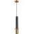 Подвесная люстра iLamp Lofty 10705-1 BK-BR