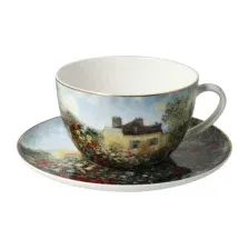 Чашка с блюдцем Goebel Artis Orbis Claude Monet Дом художника / 67-075-02-1