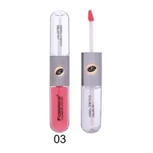 Farres 7044-03 Блеск для губ 2 в 1 "Vivid Matte" Эффект тумана (лососево-розовый)