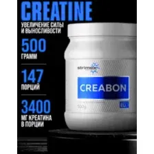 Креатин Strimex Creabon 100% micronized creatine 500 г (Германия)