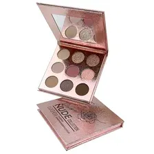 Палитра теней Витэкс Luxshow Rose nude collection 9 тонов
