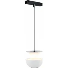 Трековый светильник iLedex Vision 4825-044-D80-6W-38DG-3000K-WH