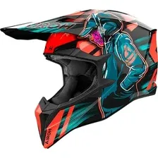 Мотошлем Airoh WRAAAP Cyber WRC32-M (M, оранжевый глянец)
