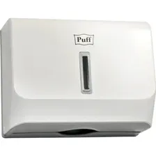 Диспенсер для бумажных полотенец Puff 5130, пластик, белый