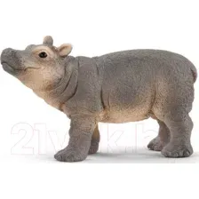 Фигурка коллекционная Schleich Детеныш бегемота / 14831