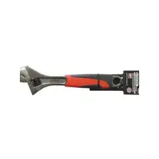 Ключ разводной с резиновой рукояткой 12-300мм (захват 35мм), на пластиковом держателе F649300AB FORSAGE