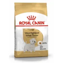 Корм Royal Canin West Highland White Terrier для взрослых и стареющих собак Вест-хайленд уайт терьер в возрасте 10 месяцев и старше, 1,5 кг