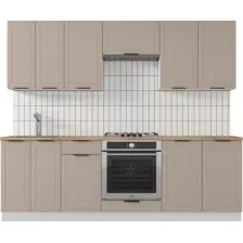 Готовая кухня Mio Tesoro Корнелия Ода-плюс 2.4 (капучино/дуб бунратти)