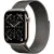 Apple Watch Series 11 LTE 46 мм (титановый корпус, золотистый/сланец, миланская петля)