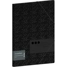 Папка для бумаг Berlingo DoubleBlack FB4_A4701 (черный)