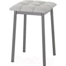 Табурет AMC Comfort 7К4.6 (кожзам, серый/графит)